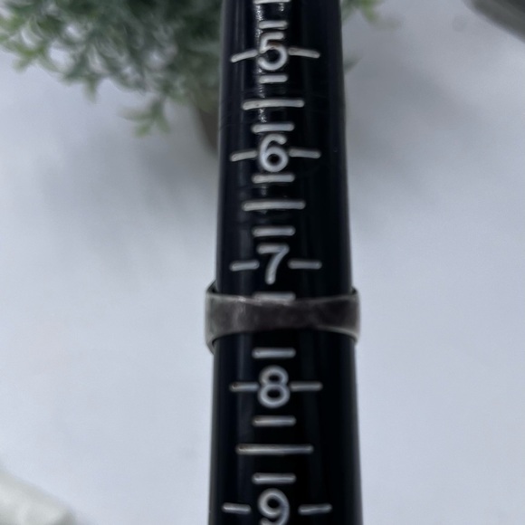 Vintage Sterling Silver 925 Square Framed Hearts‎ Ring Hallmarked Size 7.5 - Picture 16 of 16